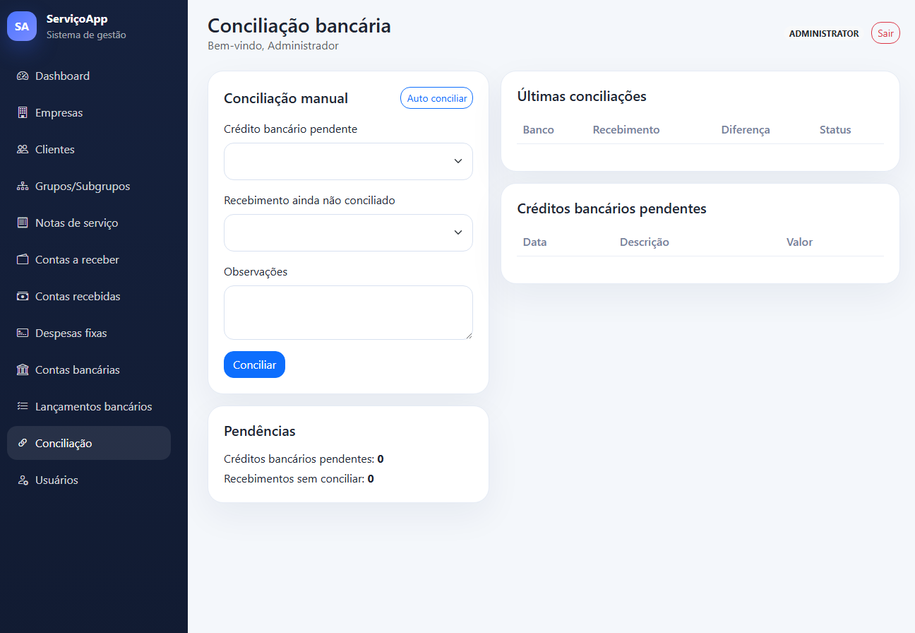 Gerenciamento Financeiro com Emissão NFSe - imagem 2